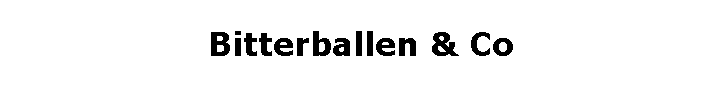 Bitterballen & Co
